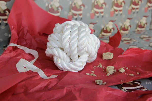 Игрушка для собак из веревки