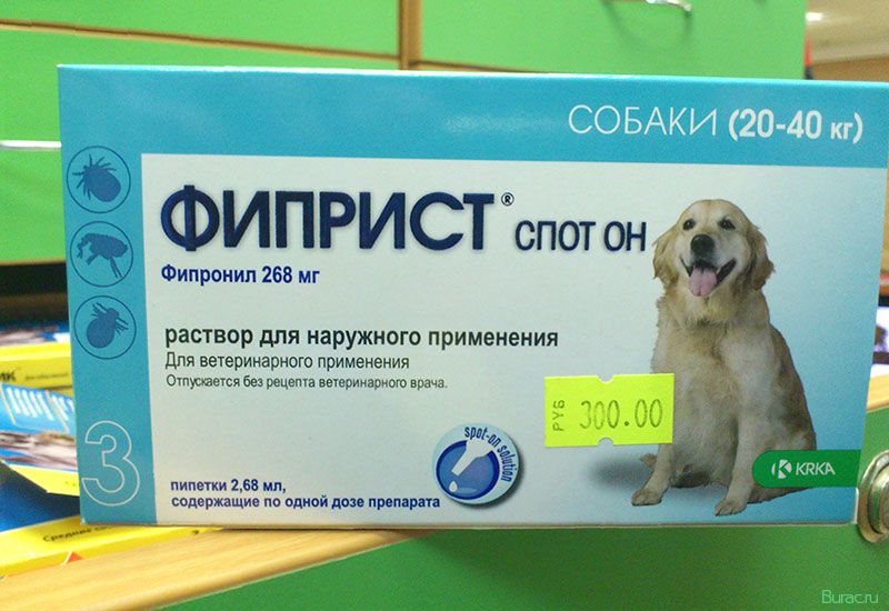 фиприст, собак